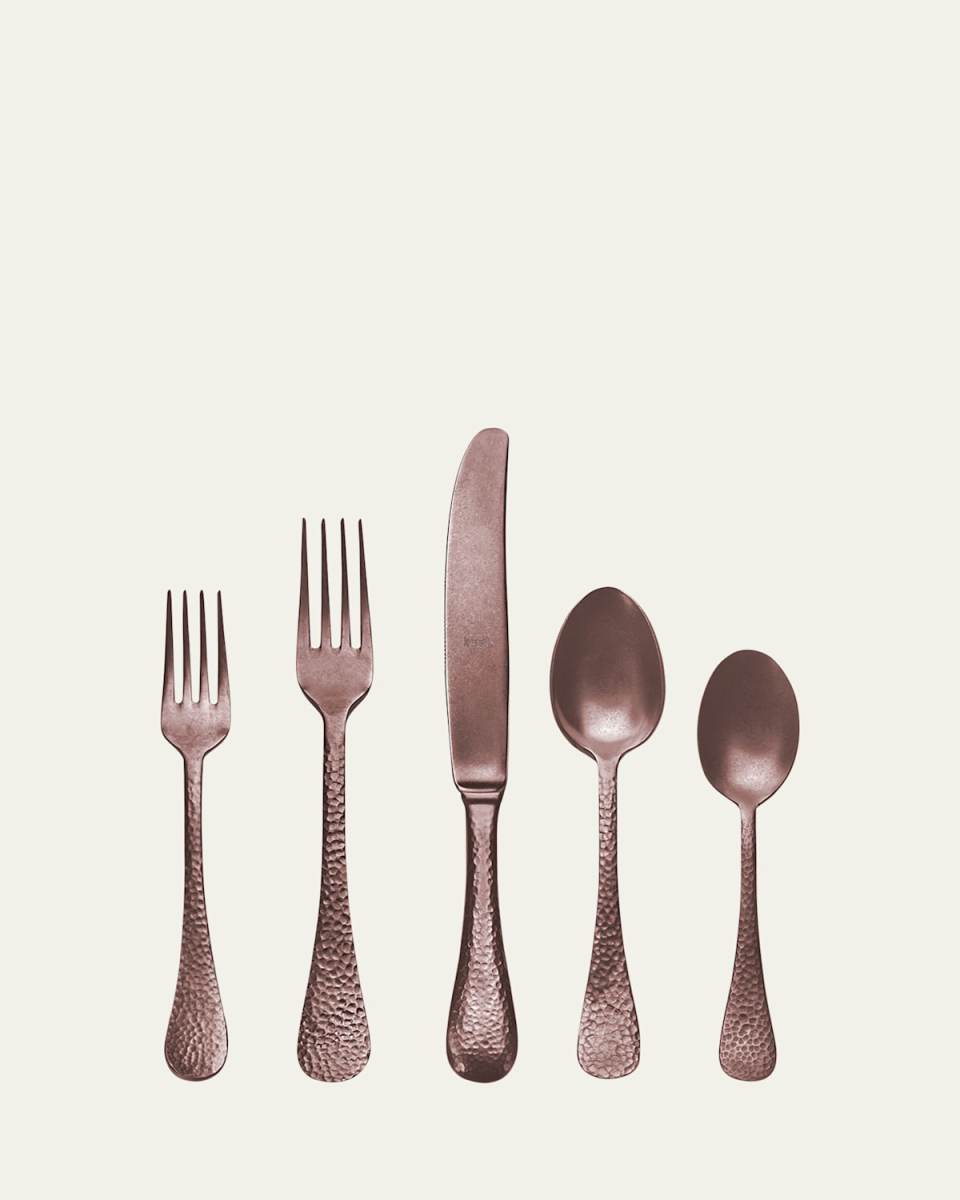 Epoque Pewter 5-Piece Flatware Set